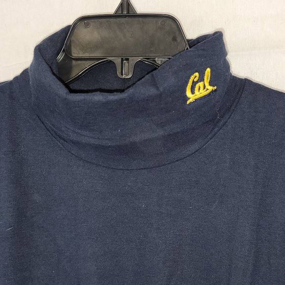 UC Berkeley - Women's Turtleneck Long Sleeve With Cal Logo - Collegiate - Picture 3 of 3